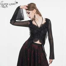 Load image into Gallery viewer, ETT031 One shoulder halter neck strappy top