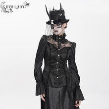 Load image into Gallery viewer, ESHT017 long-sleeved tree branch jacquard shirt