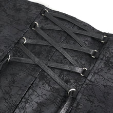 Load image into Gallery viewer, WT077 Punk crackled faux leather halter neck backless vest