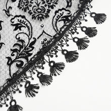 Load image into Gallery viewer, ECT01701 BLACK hollowed-out chest halter neck long sleeves and swallowtail hem short jacket