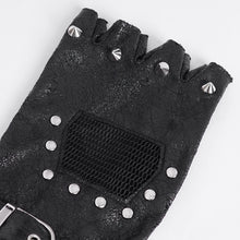 Load image into Gallery viewer, GE03301 Hollow out on the back of the hand Men long gloves