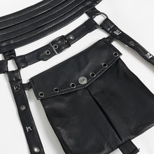 Load image into Gallery viewer, AS287 Punk-Style Accordion-Pocket Waist Bag & Belt Accessory