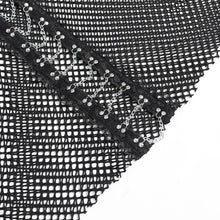 Load image into Gallery viewer, PT293 Punk Cutout Diamond Mesh Wide-Leg Pants