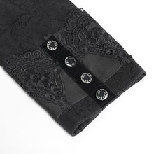 Load image into Gallery viewer, SHT15801 Gothic-Style Long-Sleeve Shirt with Branch Pattern
