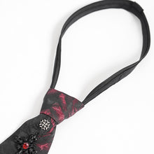 Load image into Gallery viewer, AS213 Gothic Rose Jacquard Tie