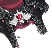 Load image into Gallery viewer, AS212 Bat-shaped Gothic Badge holder