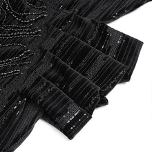 Load image into Gallery viewer, ESKT074 Gothic wedding Custom-made feather branch collar embroidered dress