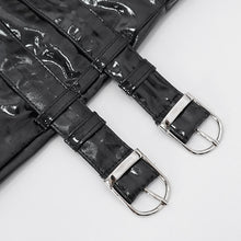 Load image into Gallery viewer, GE030 stretchy patent leather mid-length sleeves
