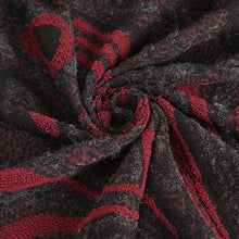 Load image into Gallery viewer, CT21802 Red punk hooded knitted men's jacket