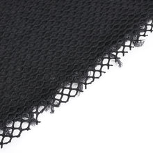 Load image into Gallery viewer, PT238 Punk black gauze with stretchy gauss big rhombus mesh women flared trousers