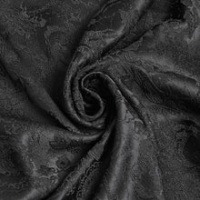 Load image into Gallery viewer, SHT14601 Black Gothic two-tone cashew jacquard long-sleeved shirt