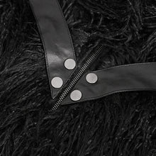 Load image into Gallery viewer, CT220 Punk long hair men's short coat