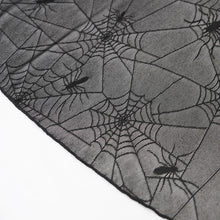 Load image into Gallery viewer, SKT221 Punk spider web patchwork skirt