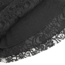 Load image into Gallery viewer, TT27901 Gothic Double Lace Mesh T-Shirt