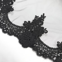Load image into Gallery viewer, ESKT05201 Chest V-neck long-sleeved jacquard mesh dress