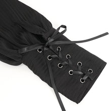 Load image into Gallery viewer, SHT11001 Black Everyday Striped Goth Shirt