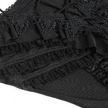 Load image into Gallery viewer, ETT04501 3D Floral Knit Gothic T-Shirt
