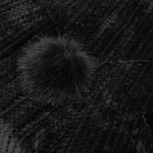 Load image into Gallery viewer, CT214 Small shawl fur collar hooded long coat