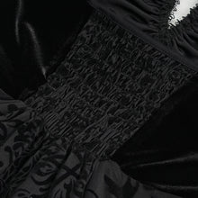 Load image into Gallery viewer, SKT165 Pentagram Velvet Dress
