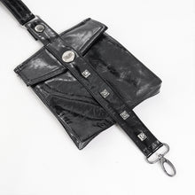 Load image into Gallery viewer, AS281 Punk-Style Glossy Leather Half-Shoulder Armor