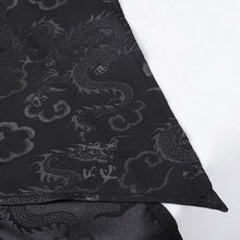Load image into Gallery viewer, SKT222  Gothic cheongsam trumpet sleeve waisted dress