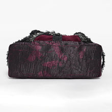Load image into Gallery viewer, AS29702 Wine Small Gothic-style pleated-pattern handbag