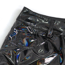 Load image into Gallery viewer, SKT174 Symphony Glazed Leather Lace Up Skirt