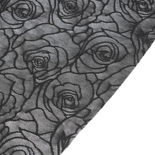 Load image into Gallery viewer, ESKT05901 Black Rose cutout waist strapless dress