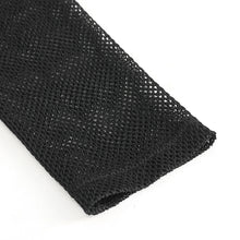 Load image into Gallery viewer, TT255 Diamond mesh stitching long sleeve strappy women's T-shirt