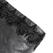 Load image into Gallery viewer, CT275 Gothic pattern leather mid-length coat