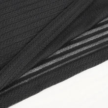 Load image into Gallery viewer, TT262 Punk striped knitted hooded T-shirt