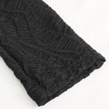 Load image into Gallery viewer, PT220 wild grain pleated strappy stretchy knitted leggings
