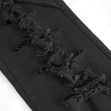Load image into Gallery viewer, PT213 Hand-painted twill cutout torn distressed men's trousers