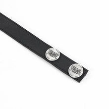 Load image into Gallery viewer, AS295 Punk-Style Faux Leather Pointed Tie