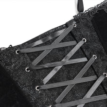 Load image into Gallery viewer, ECST01001 Gothic snake-print suede bodycon