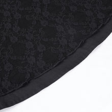 Load image into Gallery viewer, SKT21901 black lolita halterneck tunic dress