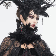 Load image into Gallery viewer, AS178 Gothic Feather Collar
