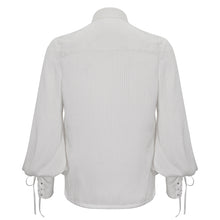 Load image into Gallery viewer, SHT11002 white Everyday Striped Goth Shirt