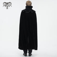 Load image into Gallery viewer, CA040 Gothic stand collar velvet women and men cloak