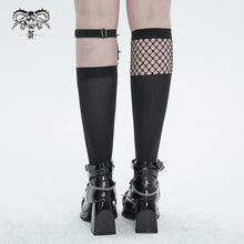 Load image into Gallery viewer, AS155 Heart Shape Ring Elastic Band Asymmetric Socks