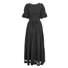 Load image into Gallery viewer, SKT194 Gothic gathered-front tunic dress