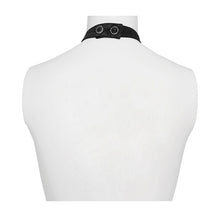 Load image into Gallery viewer, AS28901 Glossy pleated Gothic collar and bow tie