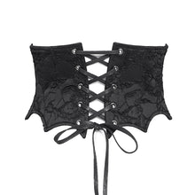 Load image into Gallery viewer, EAS029 Bat-shaped bottom jacquard corset