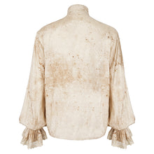 Load image into Gallery viewer, SHT112 tie-dye jacquard detachable tie shirt