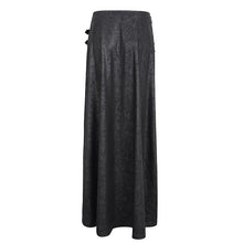 Load image into Gallery viewer, SKT196 Stretchy glazed leather high waist women's skirt