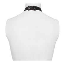 Load image into Gallery viewer, AS28902 Glossy pleated Gothic collar and bow tie