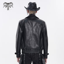 Load image into Gallery viewer, CT280 Punk-Style Faux Leather Short Jacket