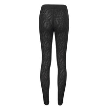 Load image into Gallery viewer, PT220 wild grain pleated strappy stretchy knitted leggings