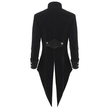 Load image into Gallery viewer, CT21501 black Gothic stand collar tuxedo men's jacket