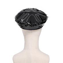 Load image into Gallery viewer, AS293 Punk-Style Spiked Patent Leather Military Cap